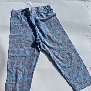 Girls Mini Boden knit leggings (capri length)